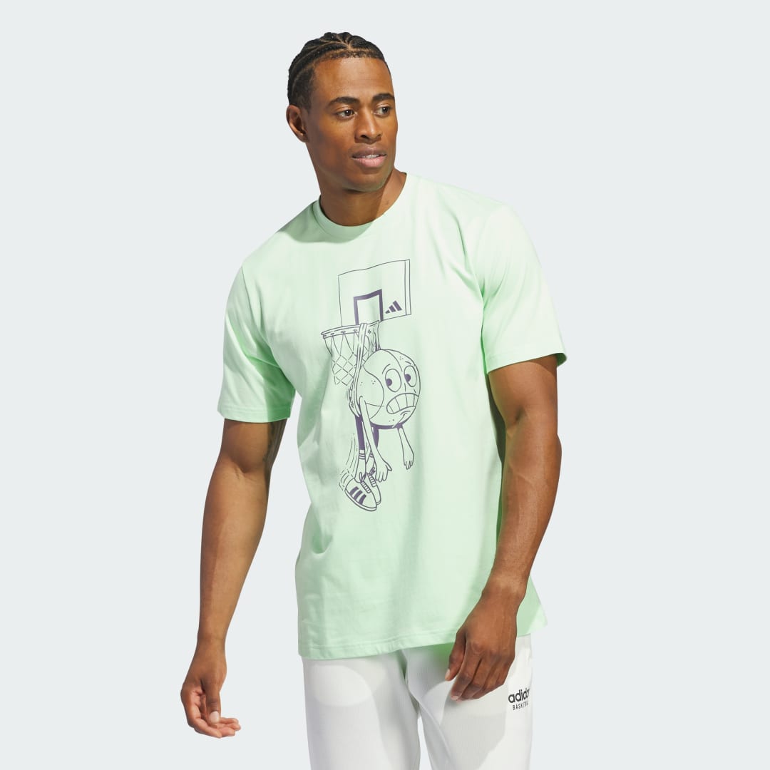 

adidas Polera Lil Stripe Wedgie Polera Lil Stripe Wedgie Hombre  - Hombre Basketball, Semi verde spark