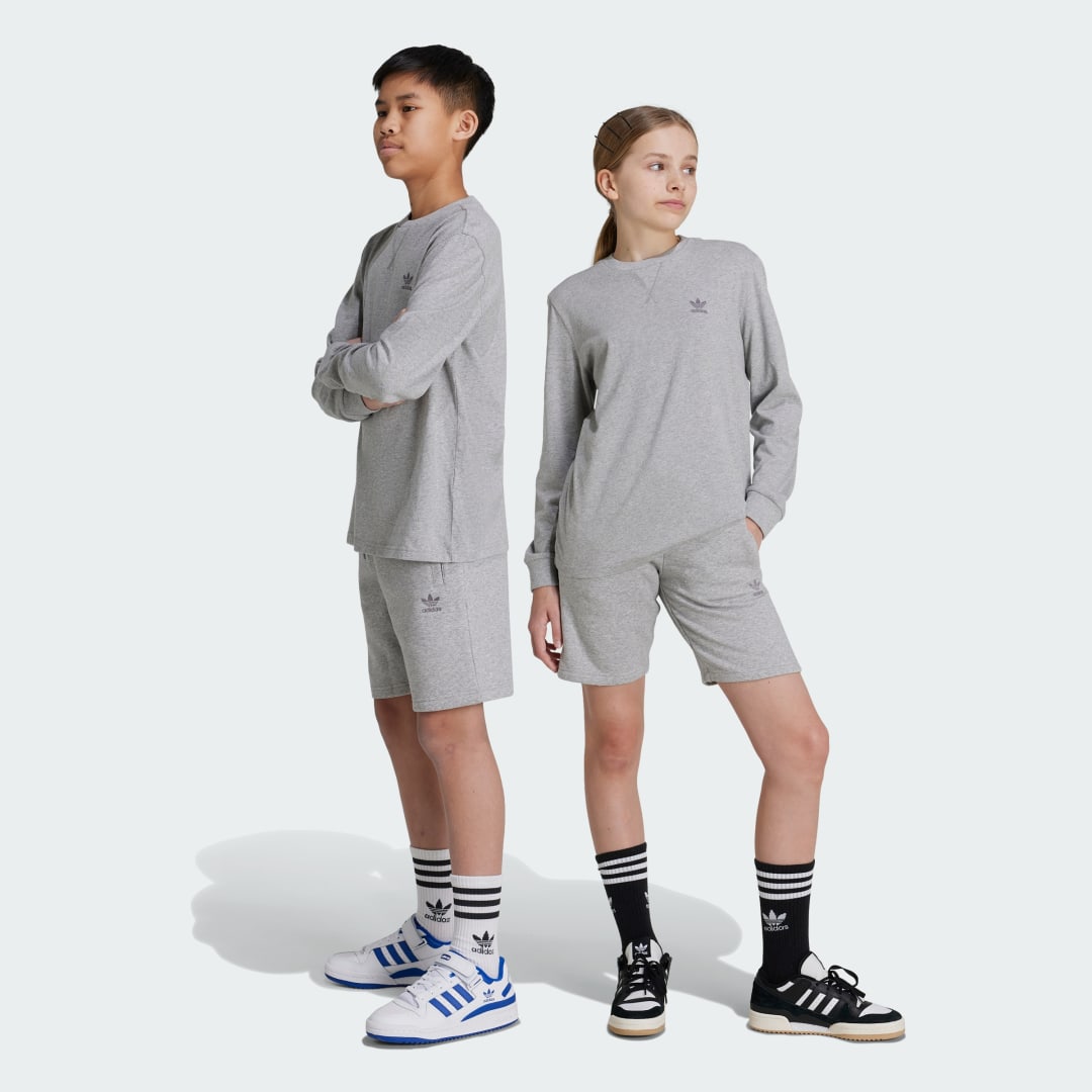 Adidas Originals Trefoil Short Sport shorts in grijs formaten: 140