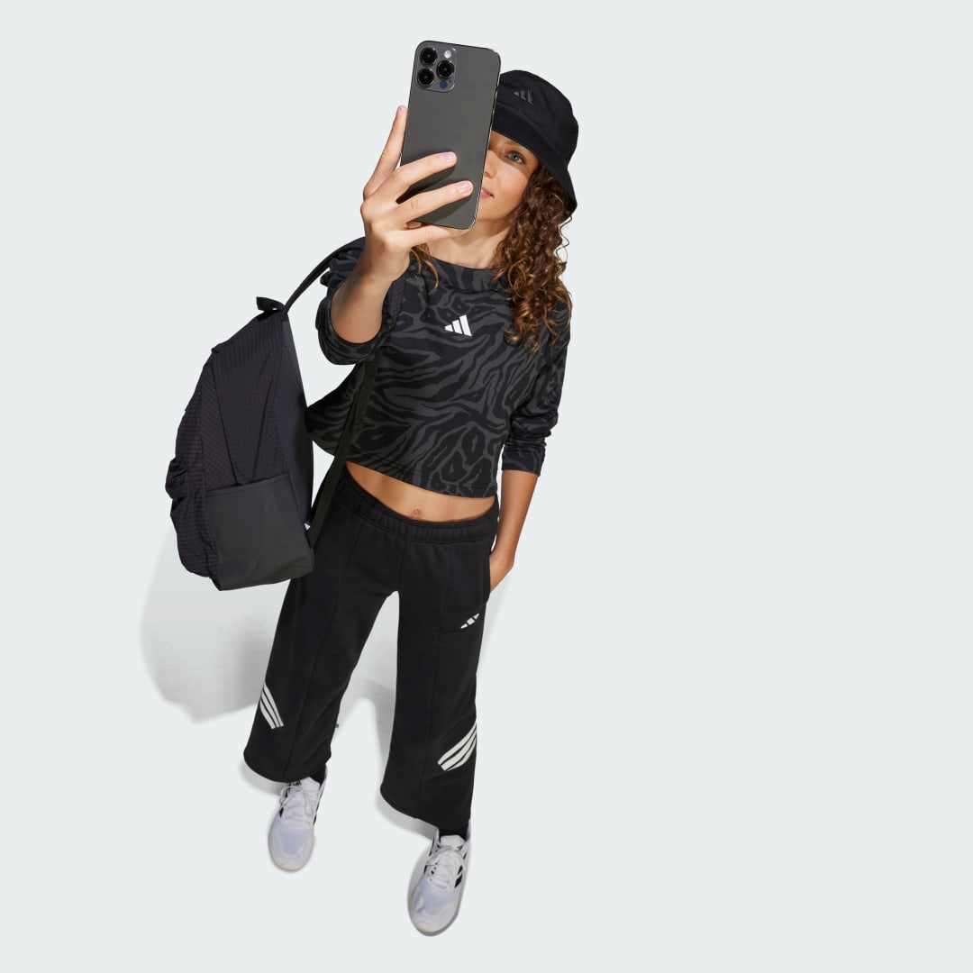 Adidas Future Icons Cropped Sweatshirt Kids