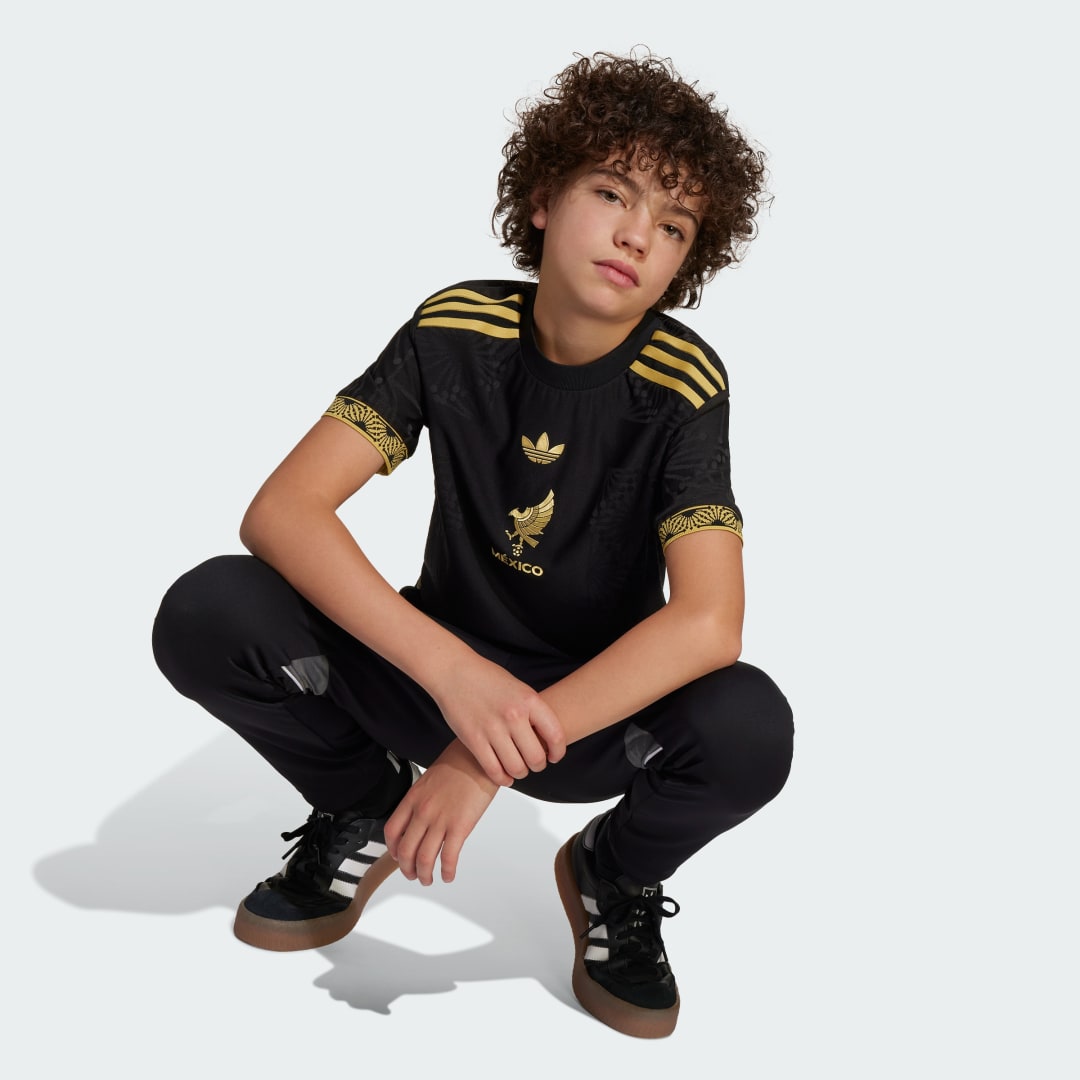 Adidas Mexico 25 Gold Shirt Kids