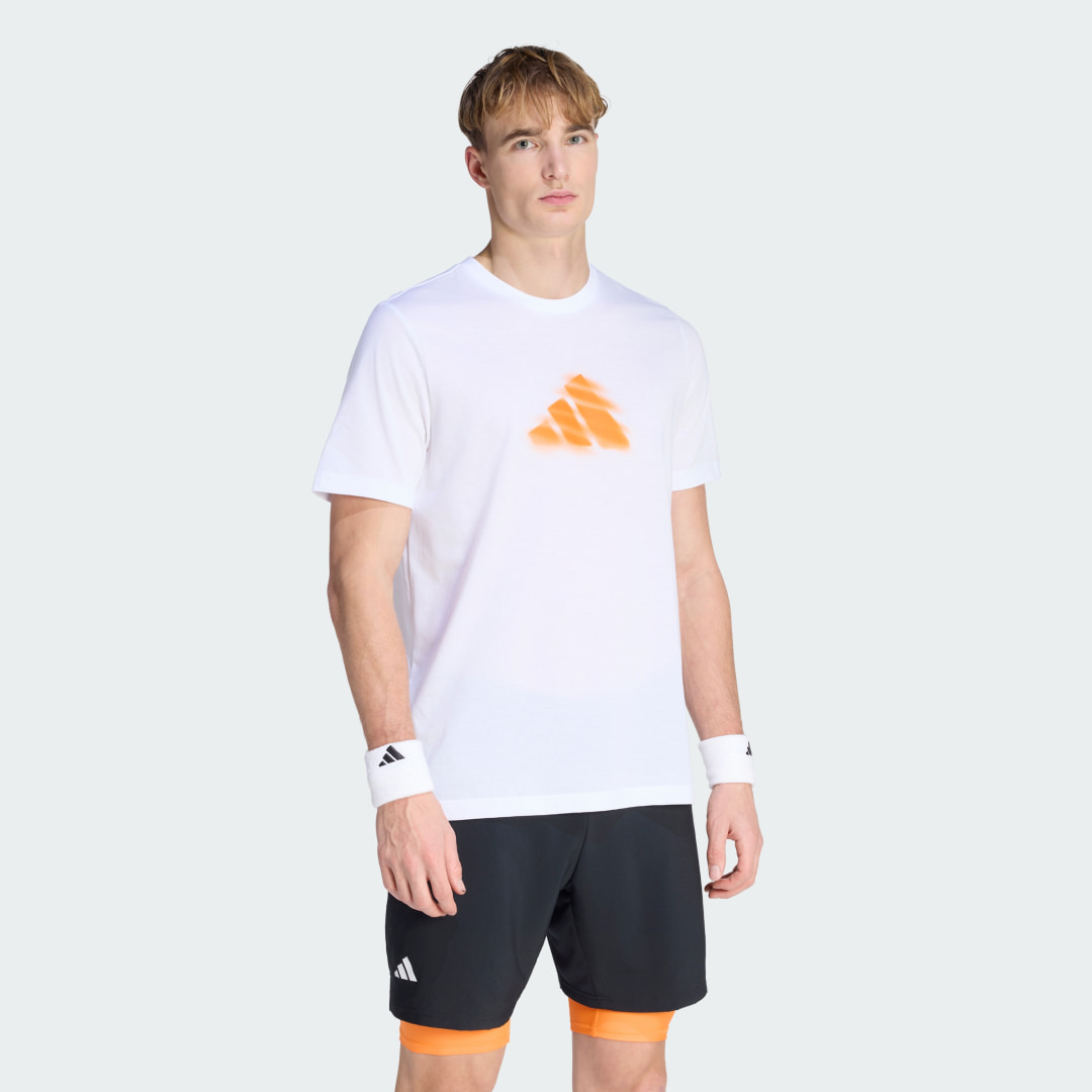 T SHIRT DE TENNIS GRAPHIQUE CLAY IS NOT - vue 1