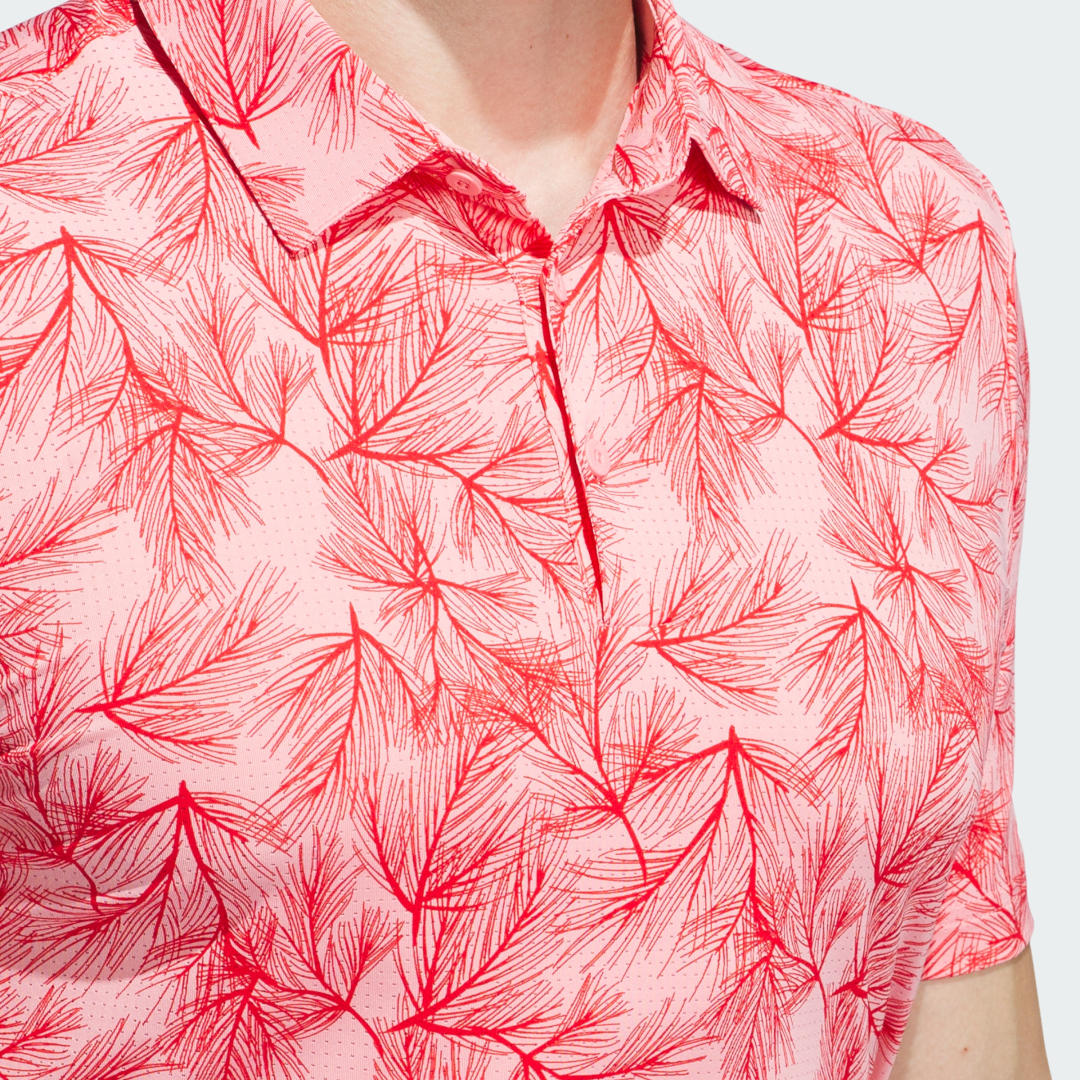 Adidas Ultimate365 Mesh Print Poloshirt