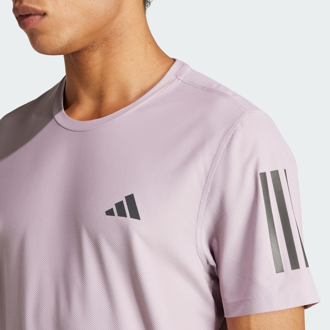 

adidas Playera Own the Run Hombre, Preloved fig s24