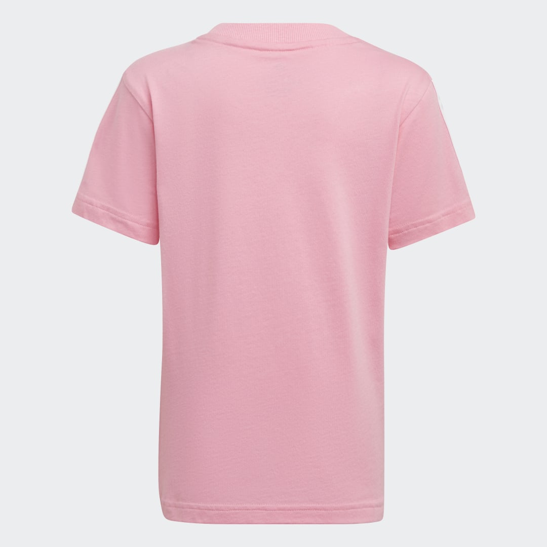 

adidas Camiseta 3 Rayas Essentials Niño, Blanco