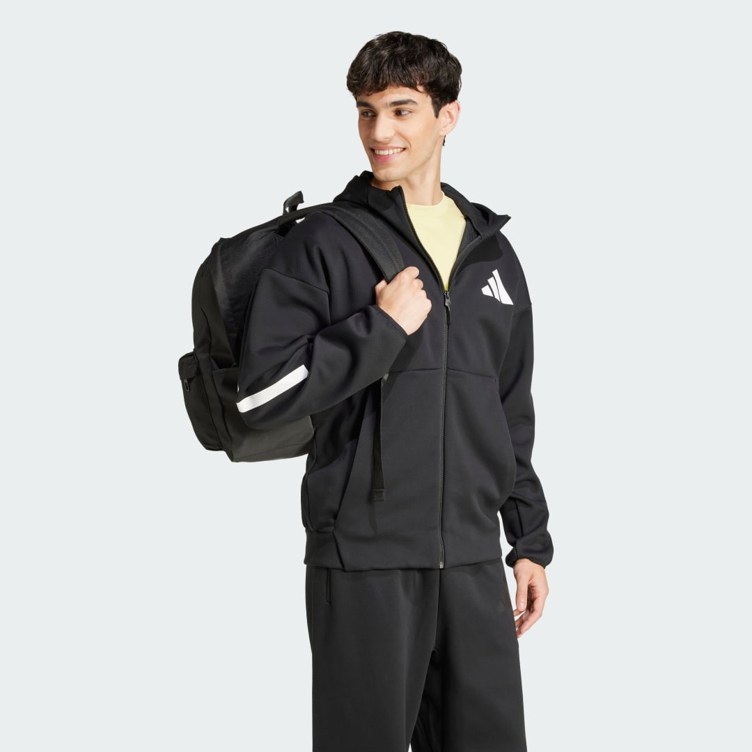 Nouvelle veste de survêtement à capuche entièrement zippée Z.N.E.