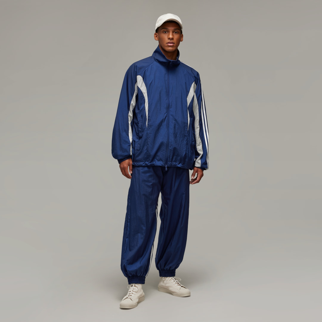 Adidas Y-3-Stripes Nylon Shell Jack