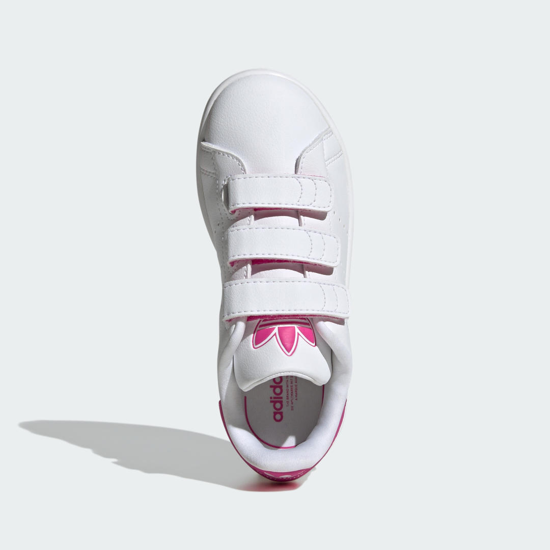 Adidas Stan Smith sneaker Cloud White / Cloud White / Semi Lucid Fuchsia