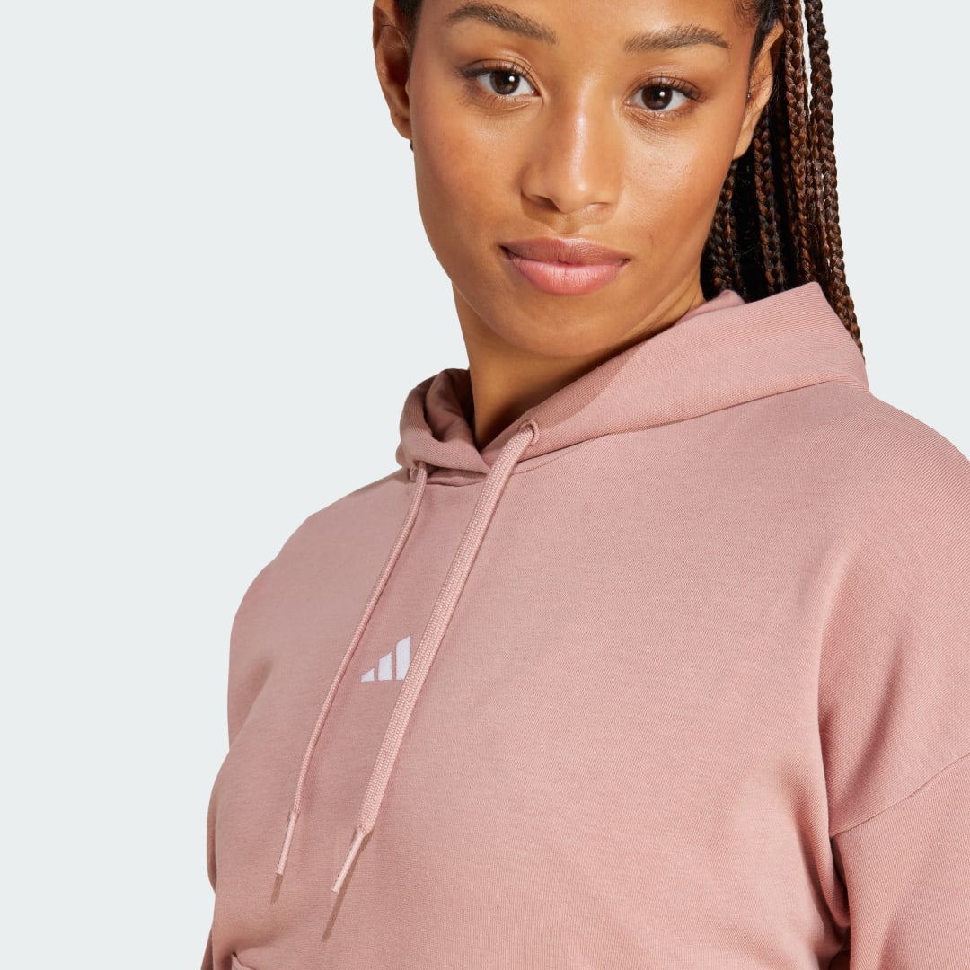 Adidas Essentials Small Logo French Terry Hoodie