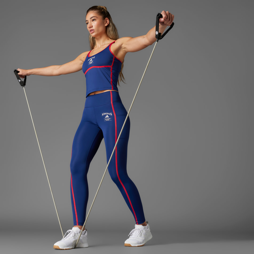 Adidas Heritage Tanktop met Ingebouwde Low-Support Beha