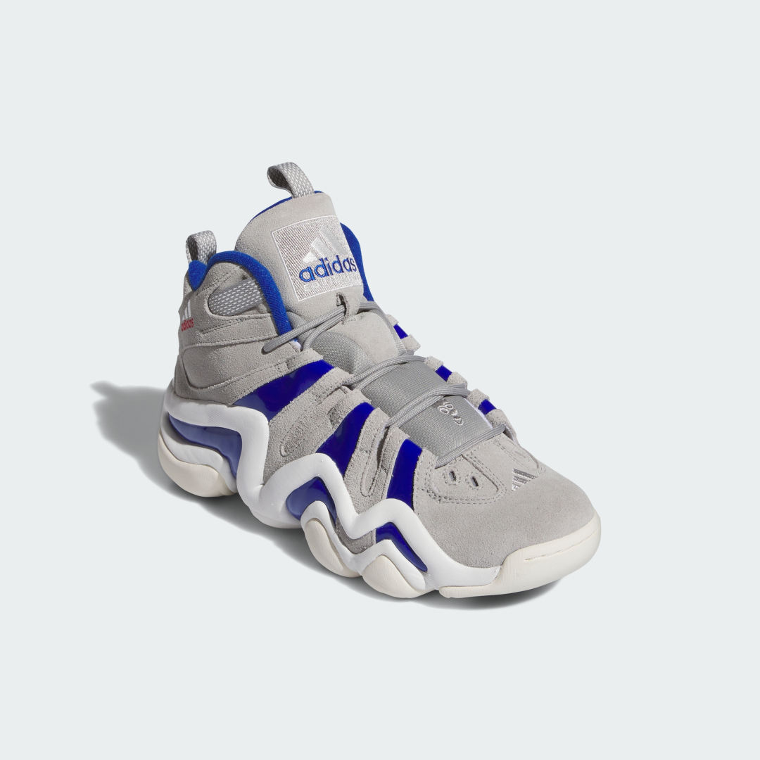 

adidas Tenis Crazy 8 Unisex, Team mid gris/royal azul/team power rojo 2