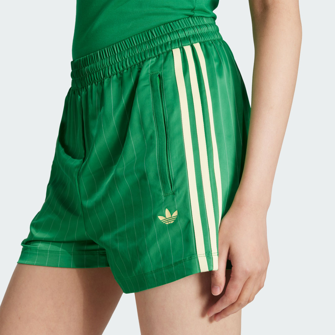 Adidas Originals Pin-stripe Satin Short