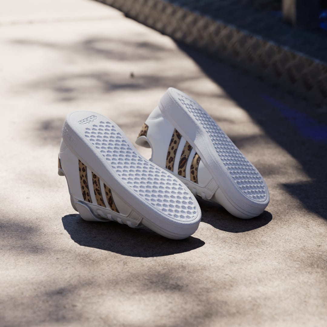 Adidas Grand Court sneaker Cloud White / Magic Beige / Matte Gold