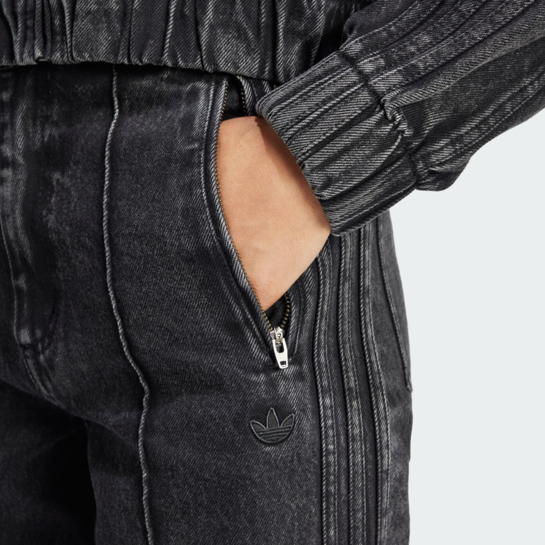 Adidas Premium Essentials Denim Straight Leg Broek