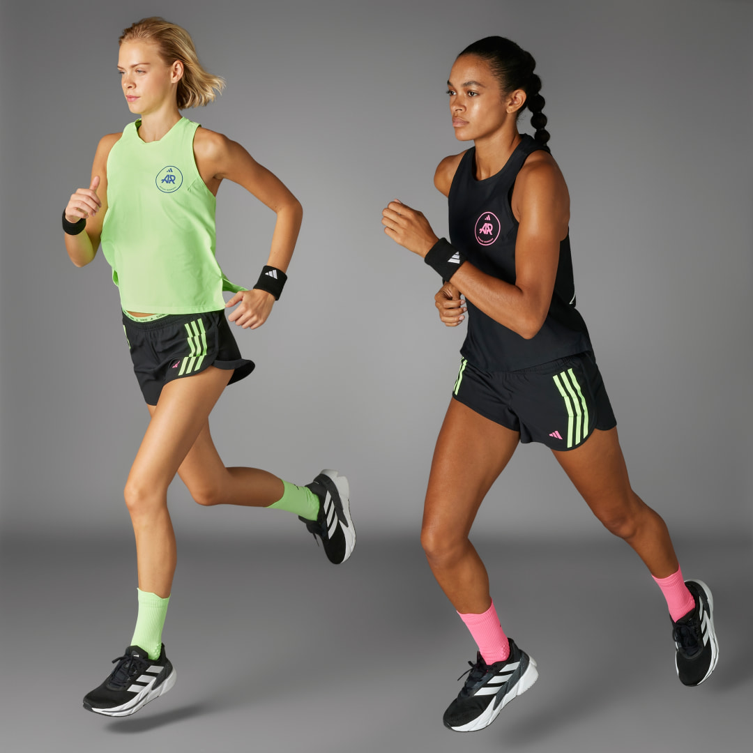 Adidas Performance Own the Run 3-Stripes Short