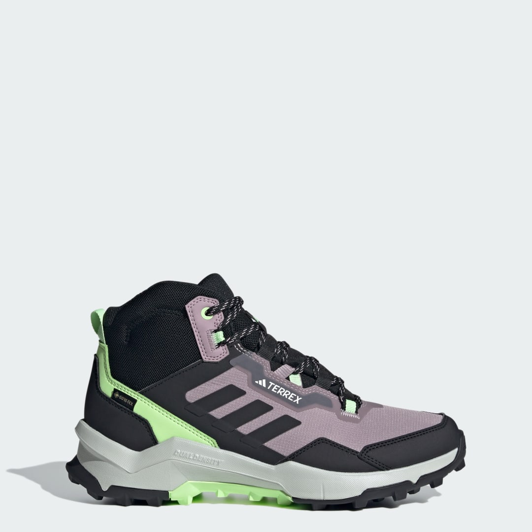 Adidas Terrex AX4 damessneaker zwart, groen en paars