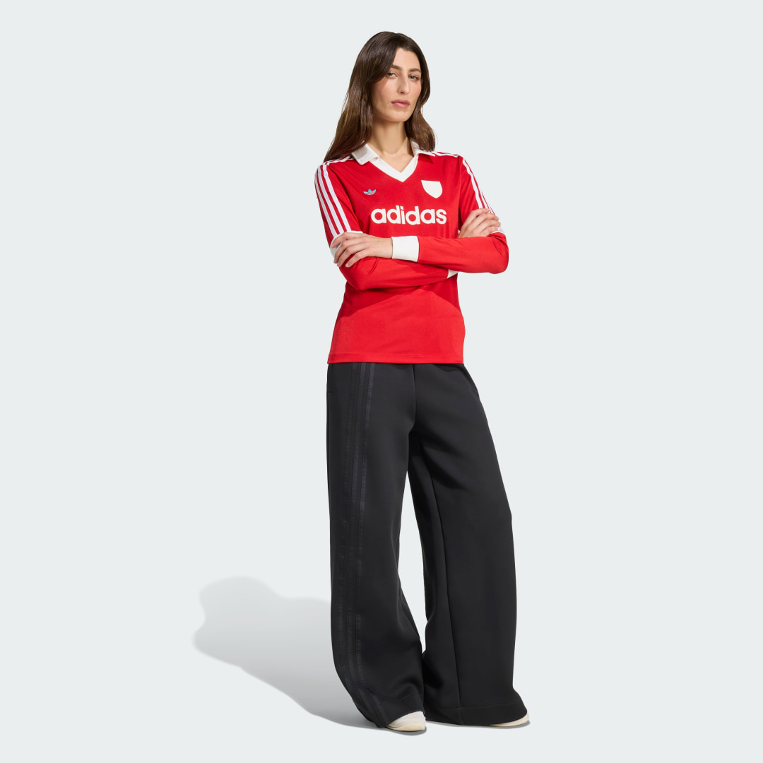Adidas Graphic Football Sportshirt met Lange Mouwen