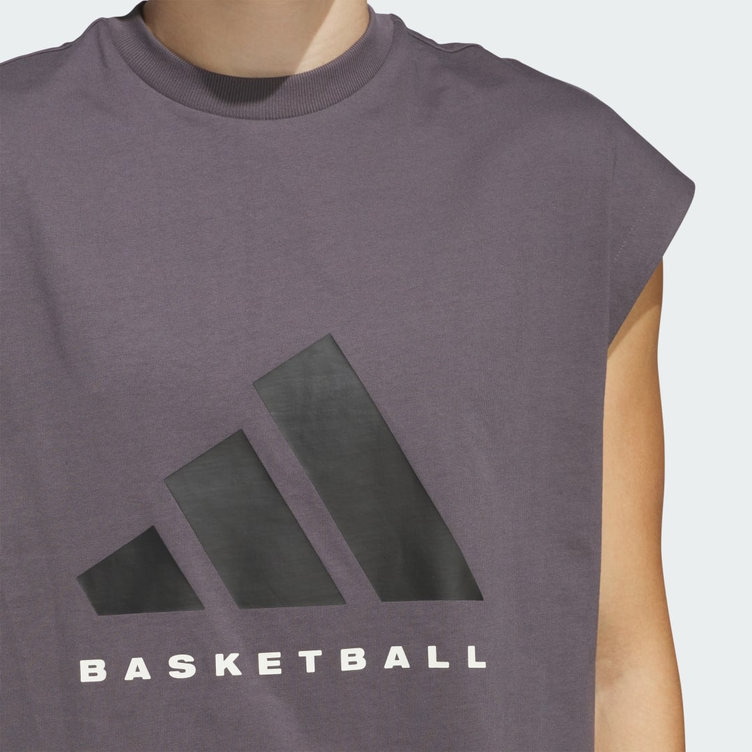 Adidas Basketball Mouwloos Shirt (Uniseks)