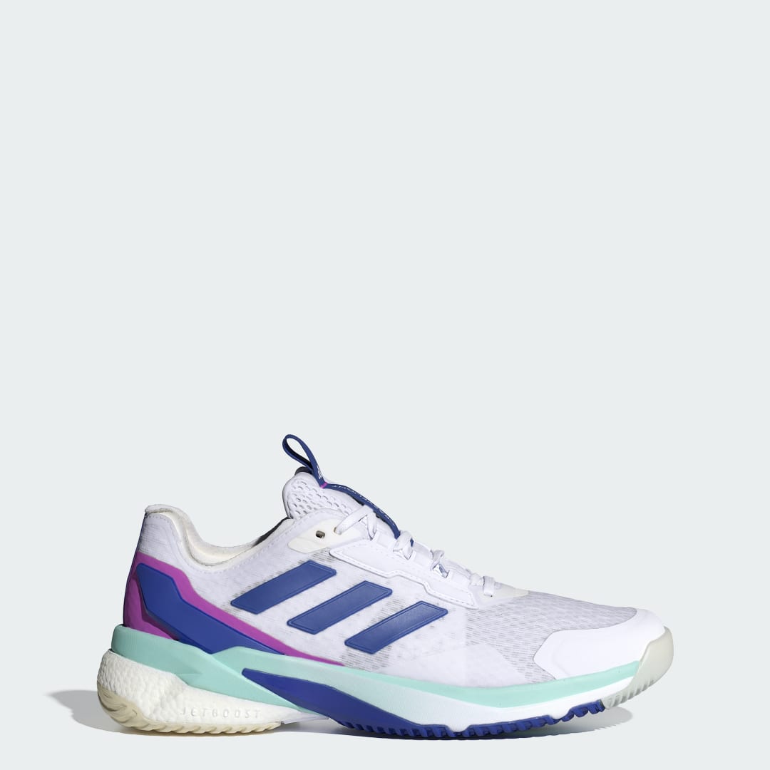 

adidas Zapatillas Crazyflight 5 Indoor Zapatillas Crazyflight 5 Indoor Mujer  - Mujer Handball,Padel,Voleibol, Cloud blanco / lucid azul / semi flash aqua