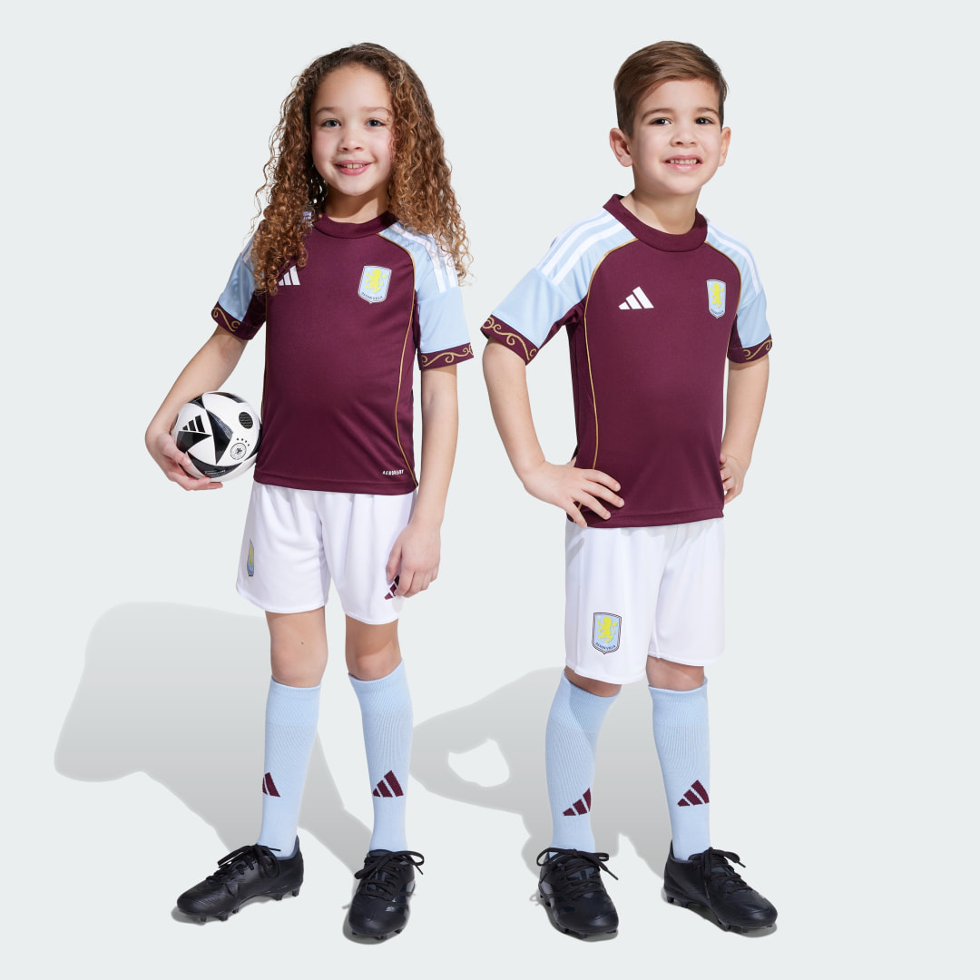 Mini kit domicile Aston Villa FC 2526 Enfants