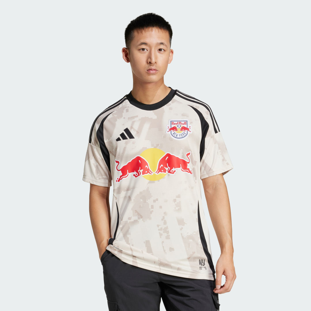 Adidas New York Red Bulls 25 26 Uitshirt Beige- Heren Beige