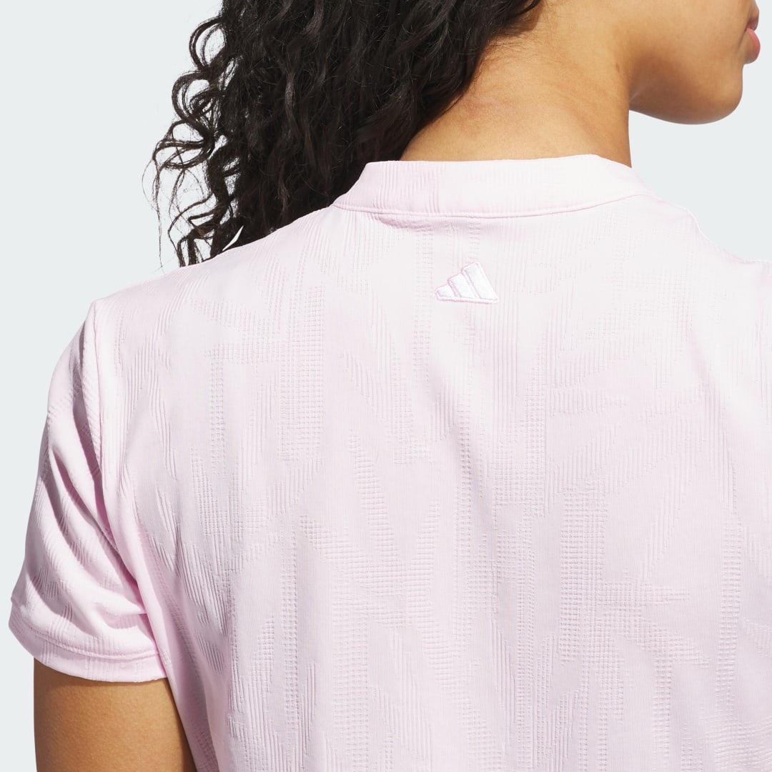 Adidas Go-to Jacquard Short Sleeve Poloshirt