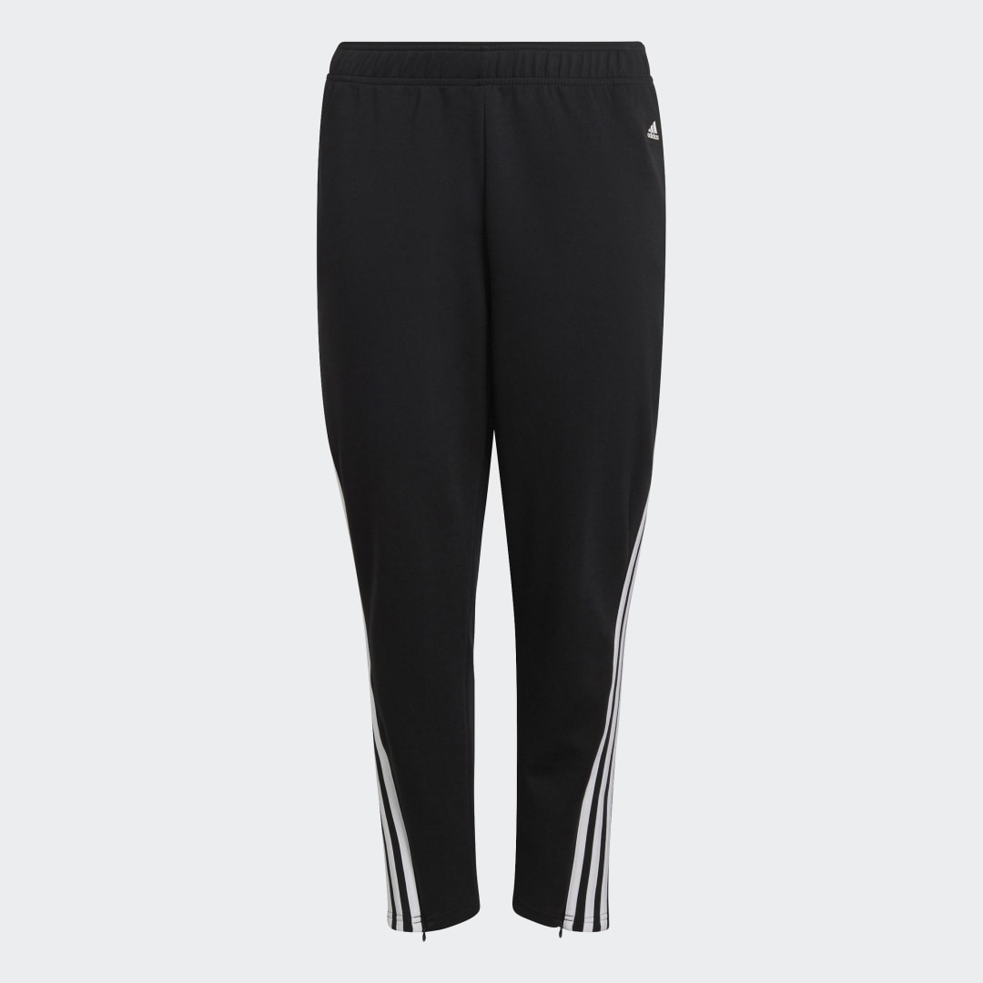 фото Брюки-скинни adidas sportswear future icons 3-stripes (plus size)