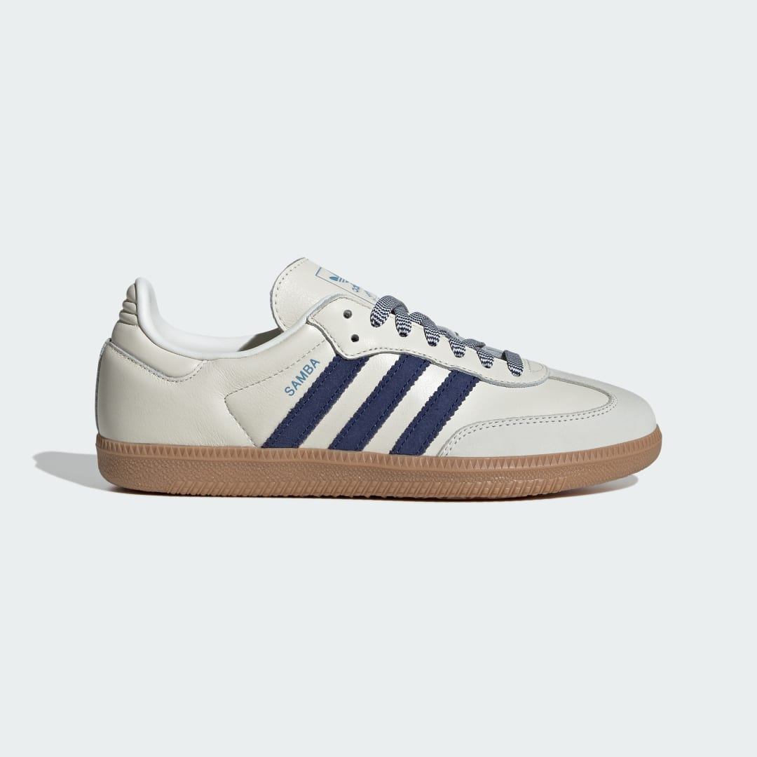 Adidas Samba sneaker Off White / Dark Blue / Clear Sky
