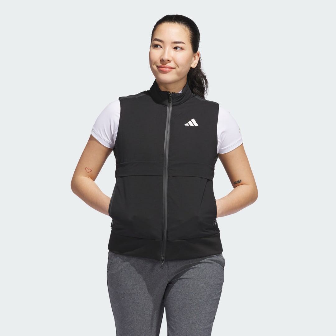 Adidas Ultimate365 Tour Frostguard Bodywarmer met Lange Ritssluiting