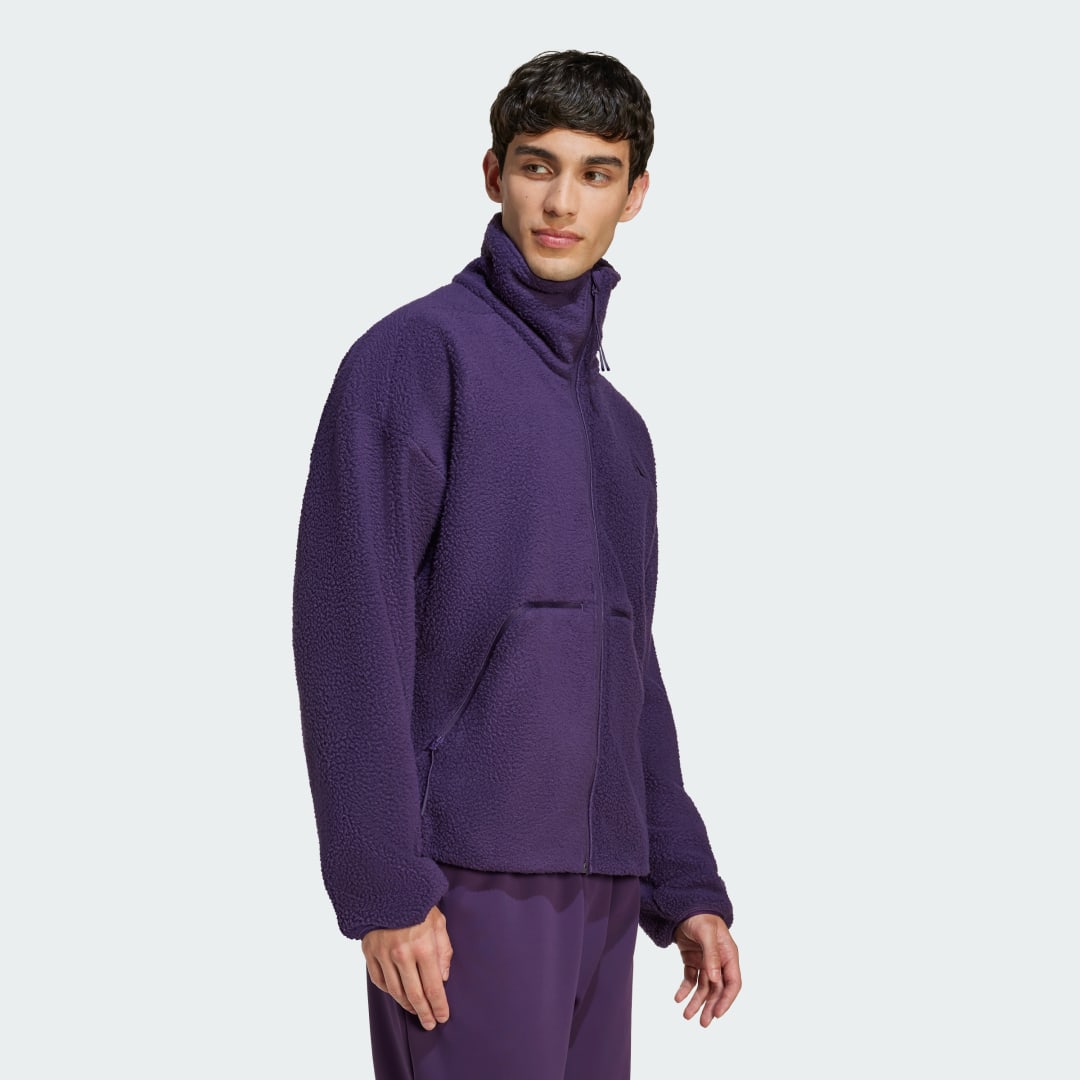 Adidas City Tech High Pile Fleece Ritsjack