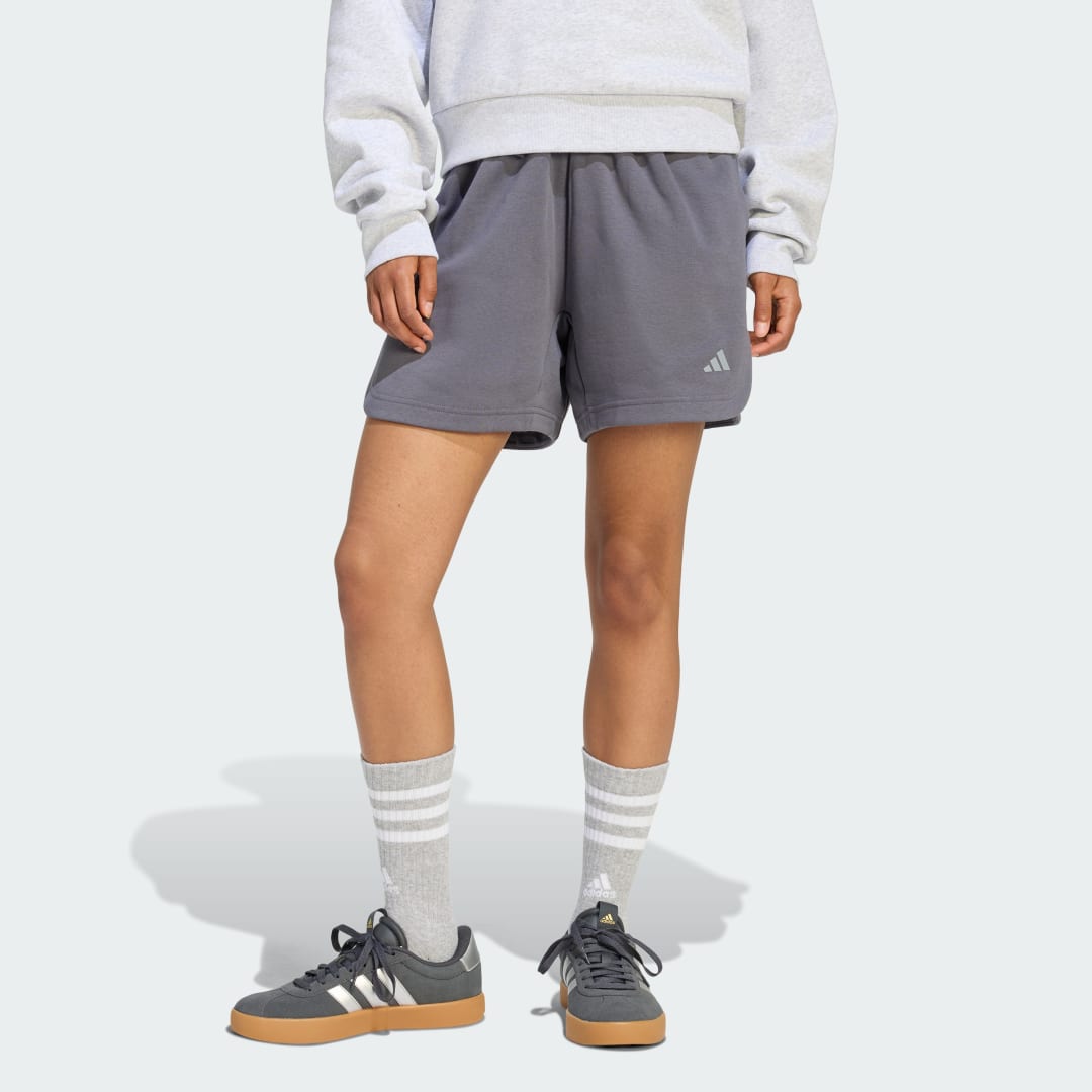 Adidas 3 Stripes Studio Fleece Loose Short