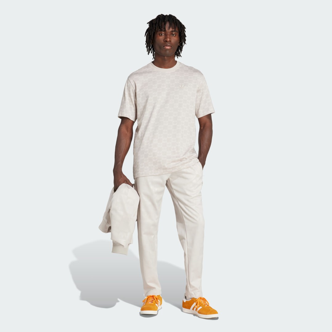 Monogram All Over Print Regular Track Pants - vue 3