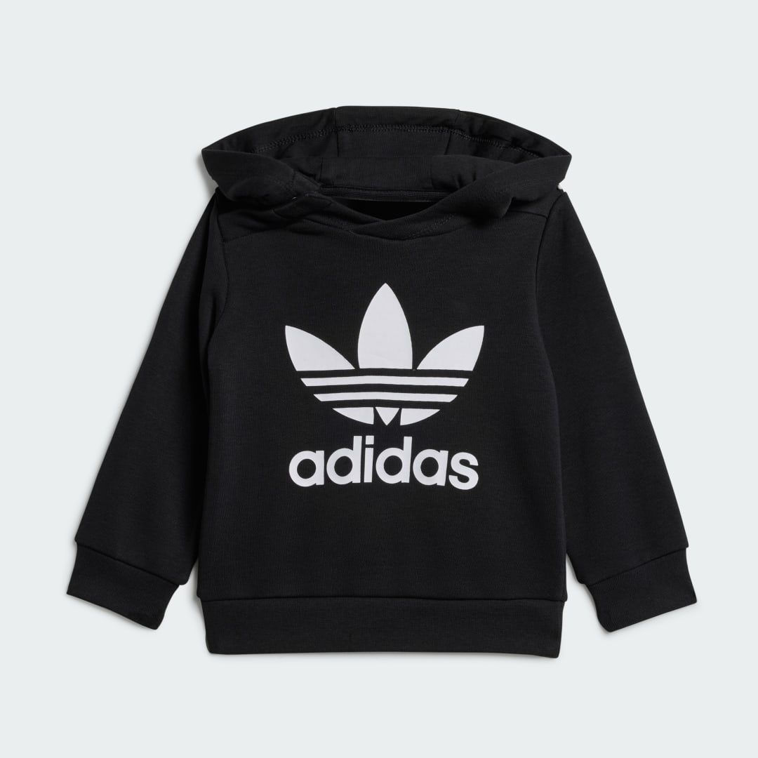 

adidas Conjunto Adicolor Buzo con Capucha y Pantalón Niños Niño, Negro