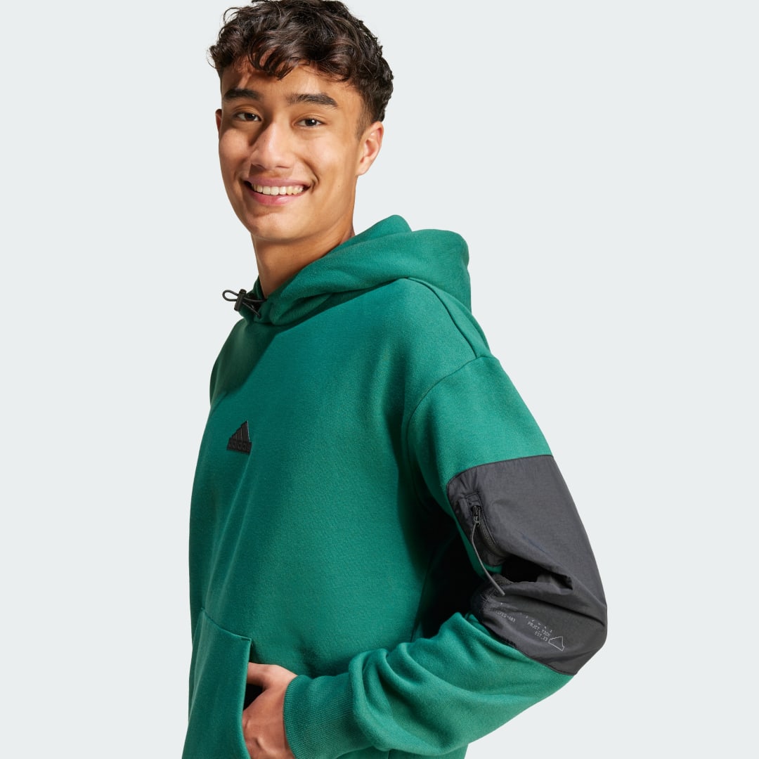 Adidas City Escape Fleece Hoodie
