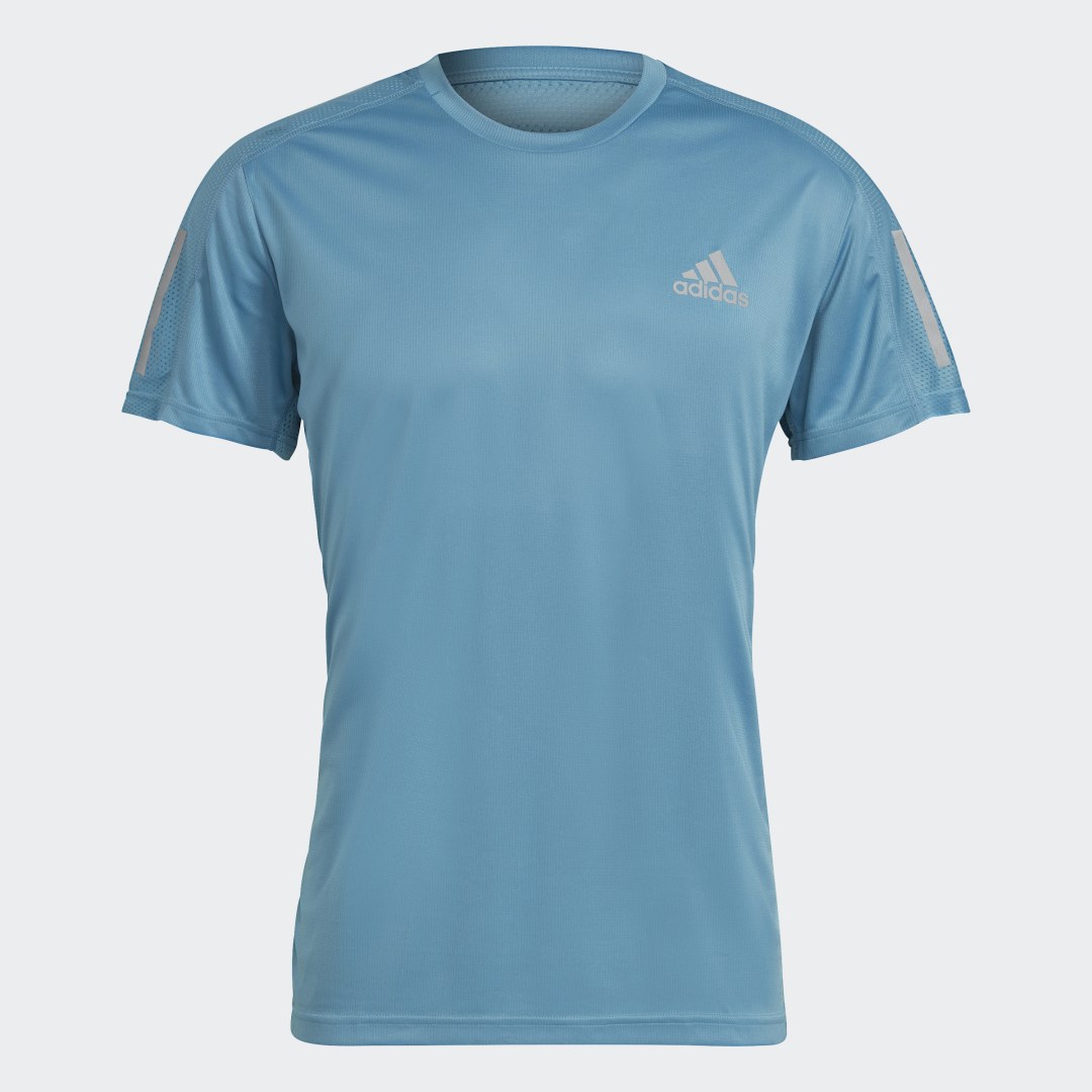 

adidas Camiseta Own the Run Hombre, Azul