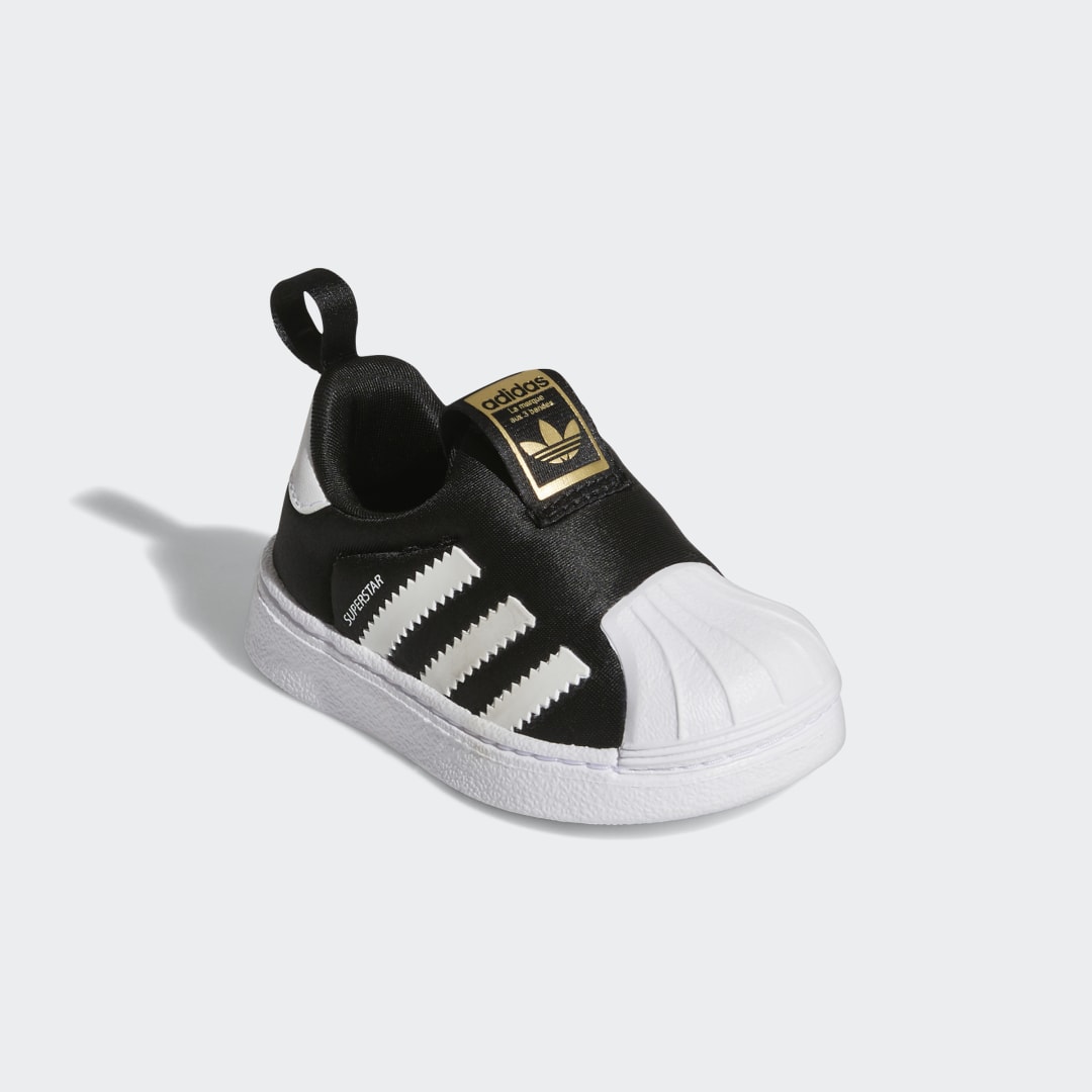 Adidas Superstar sneaker Core Black / Cloud White / Gold Metallic