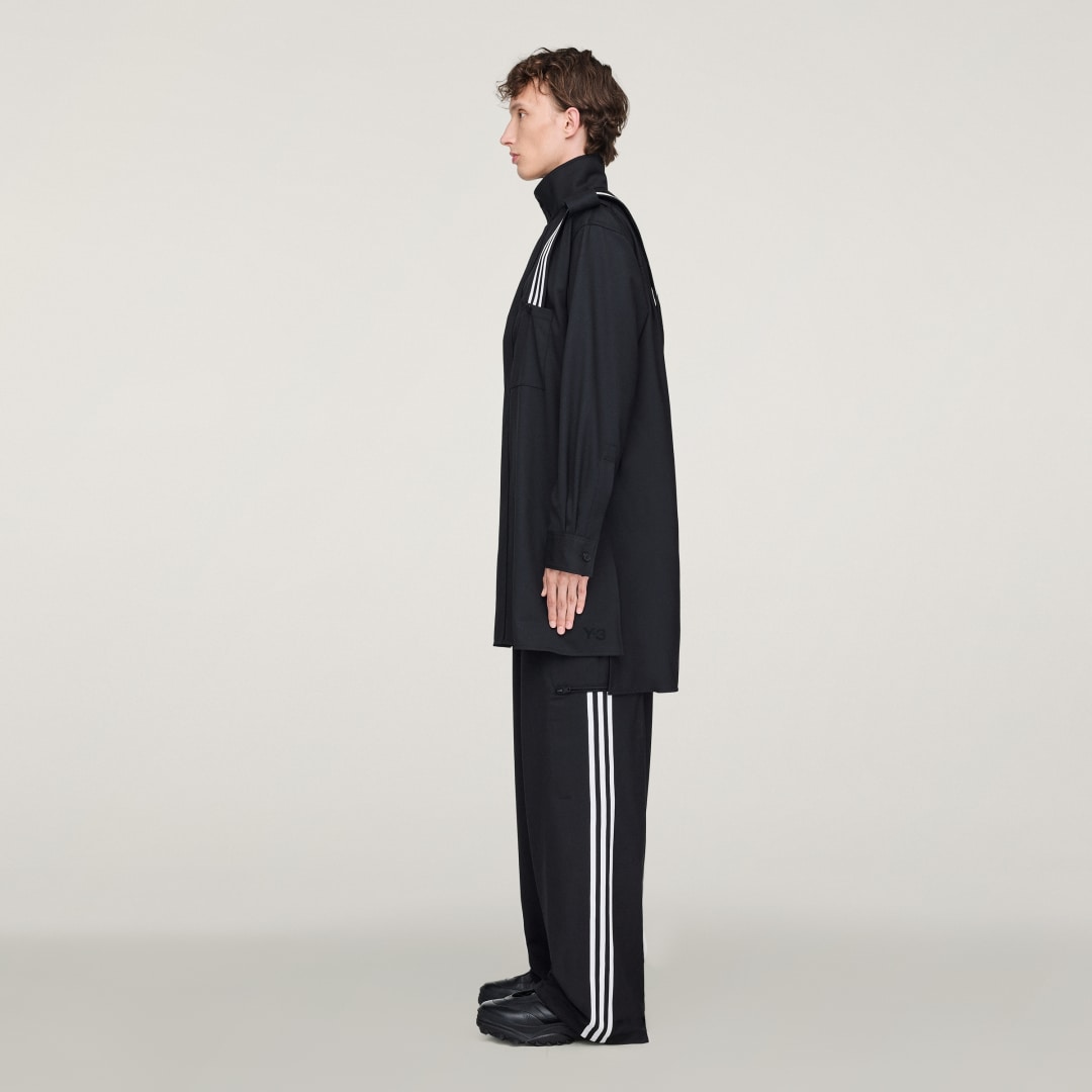 Thumbnail - Y-3 Hemdjacke aus veredeltem Wollstoff