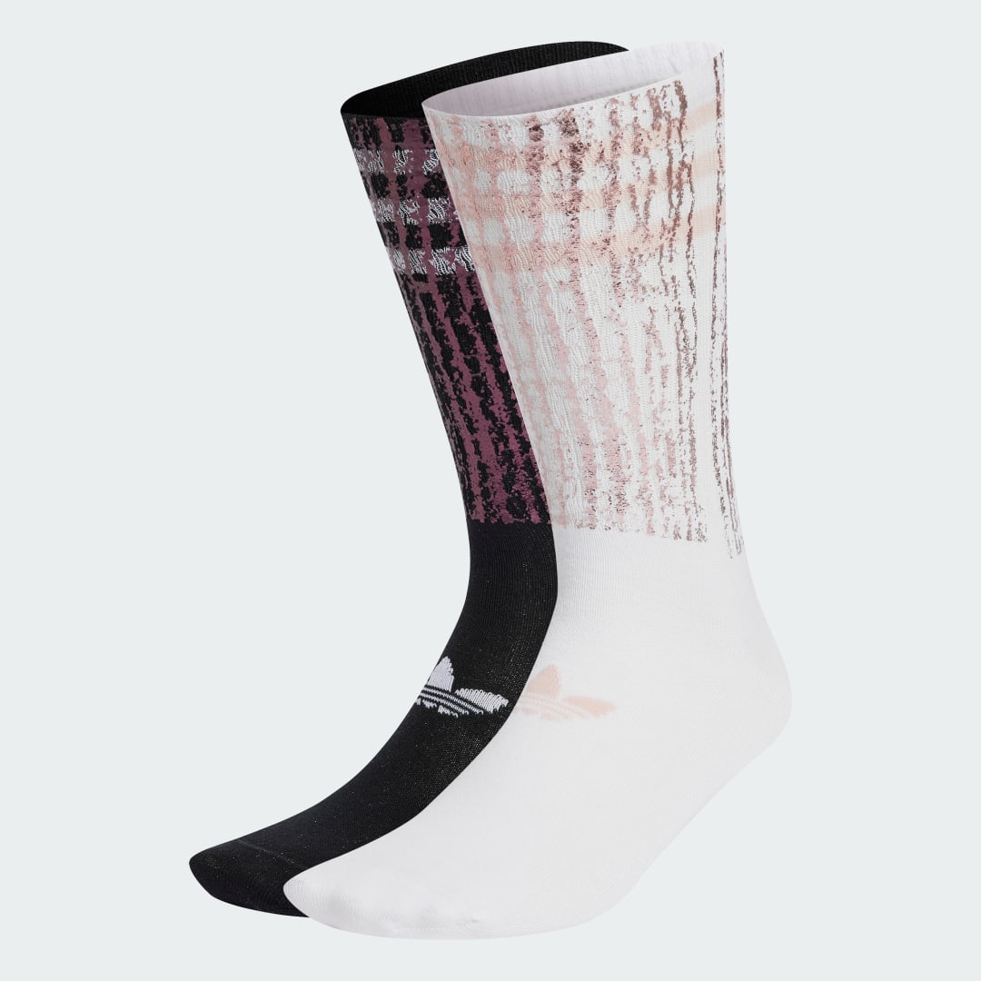 Adidas Metallic Crew Socks 2 Pairs