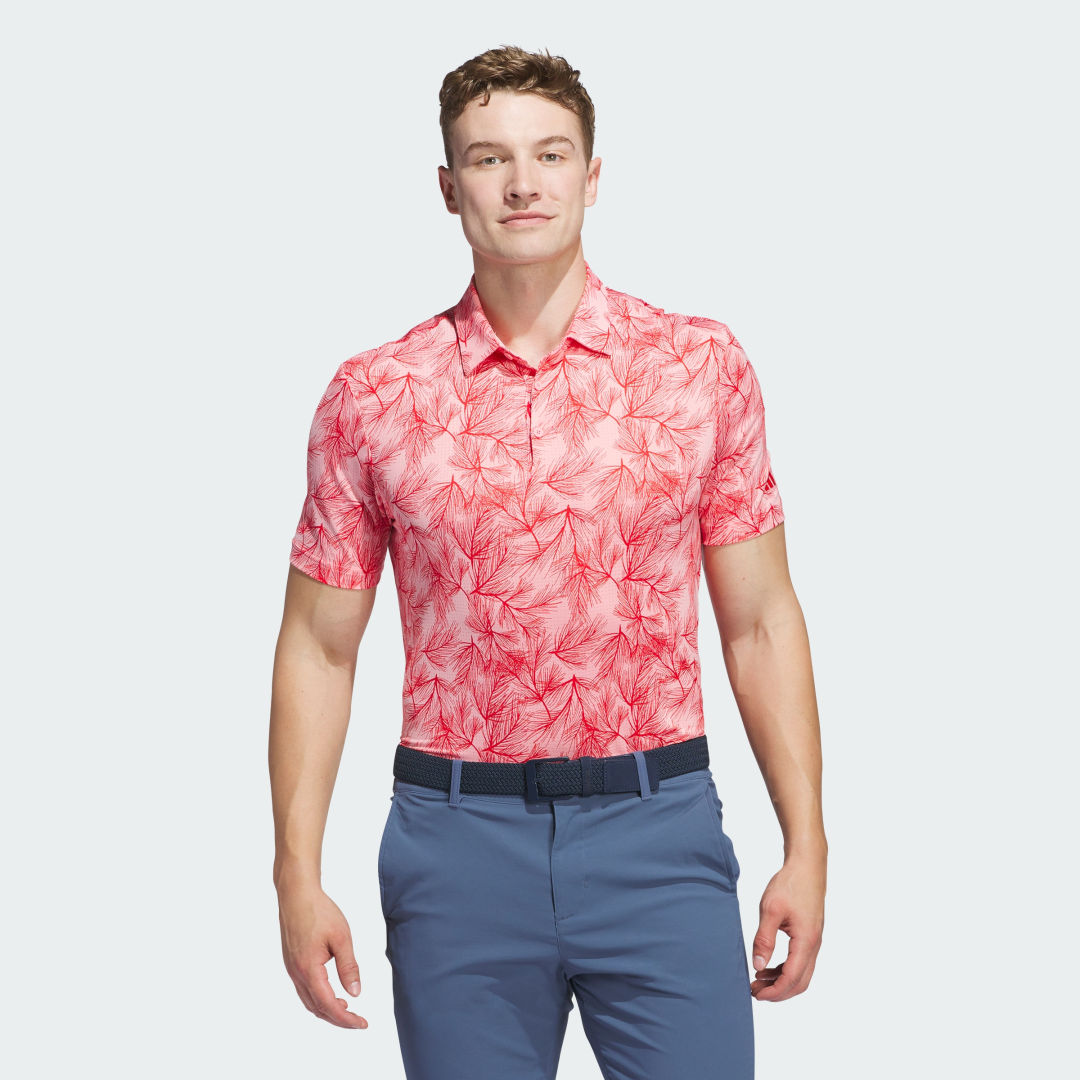 Adidas Ultimate365 Mesh Print Poloshirt