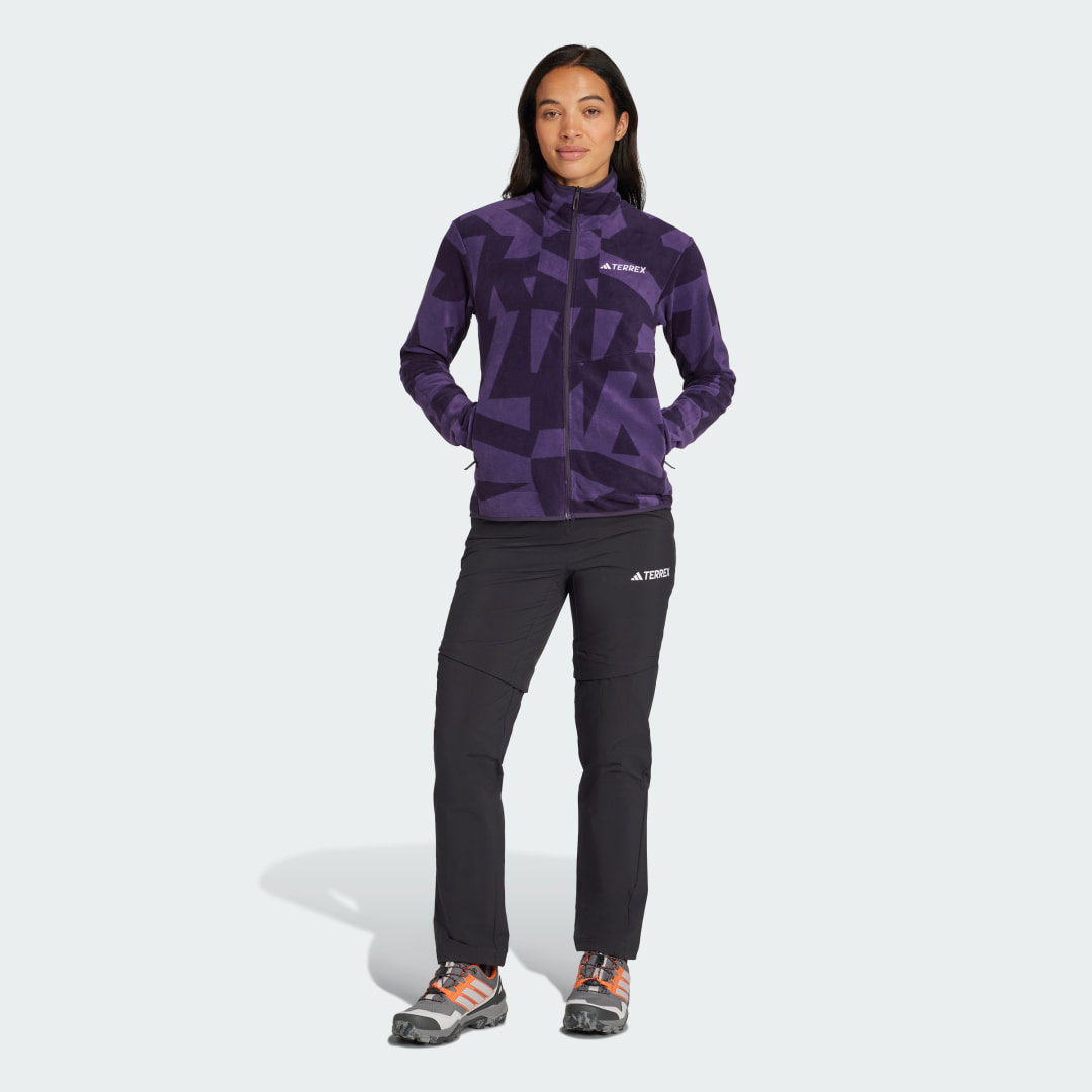 Adidas Terrex Multi Printed Fleece Ritsjack
