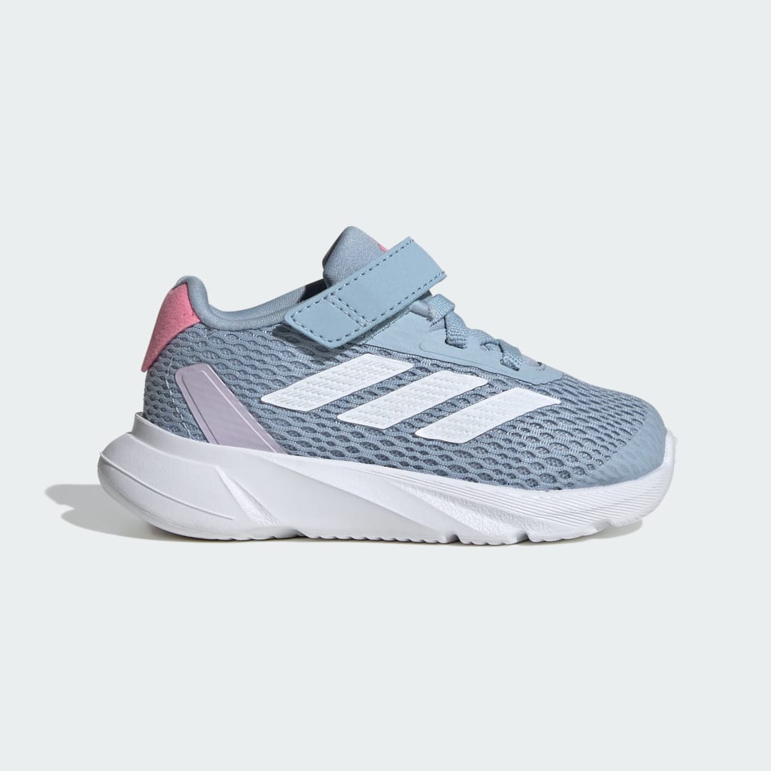 Adidas Duramo kindersneaker blauw, roze en wit