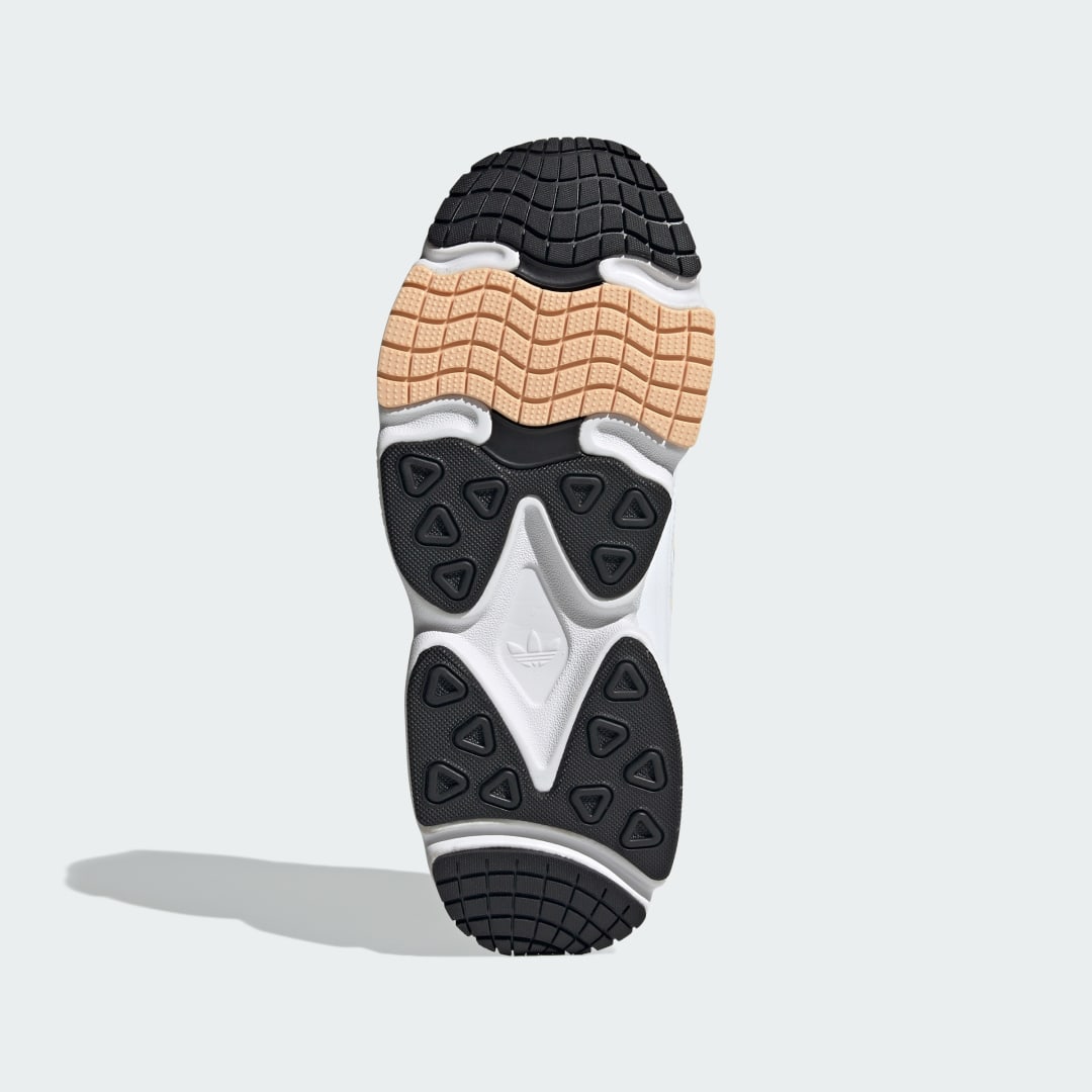 

adidas Tenis Ozmillen Mujer, Blanco/ naranja/crystal sand