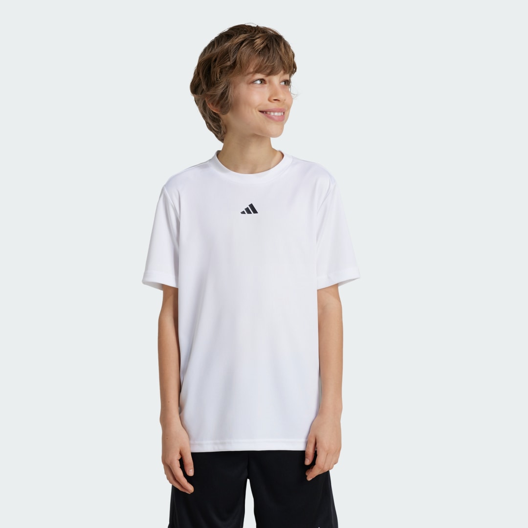 T shirt enfant adidas J tr es t - vue 6