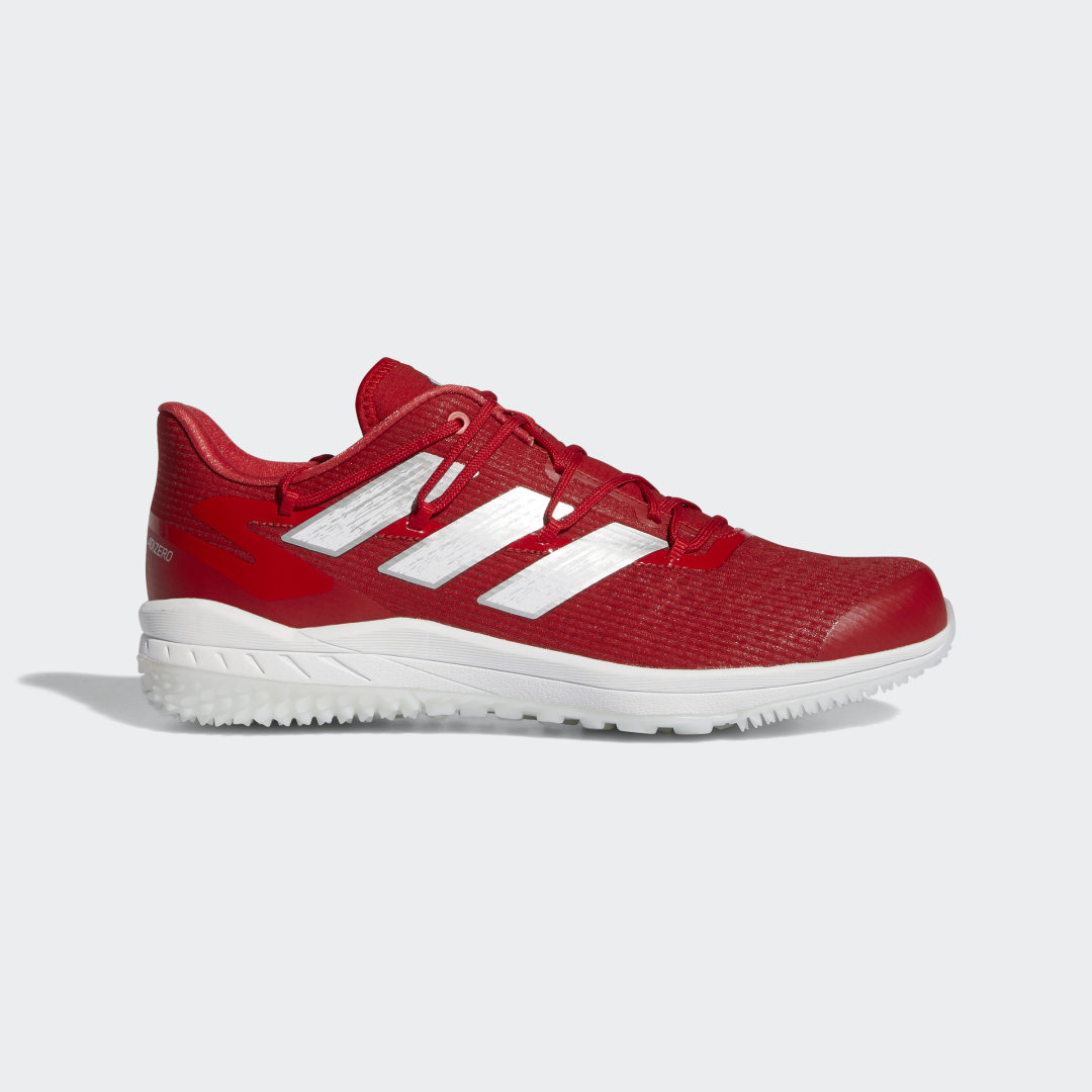 adidas Adizero Afterburner 8 Turf Shoes Team Collegiate Red Mens - FZ4230