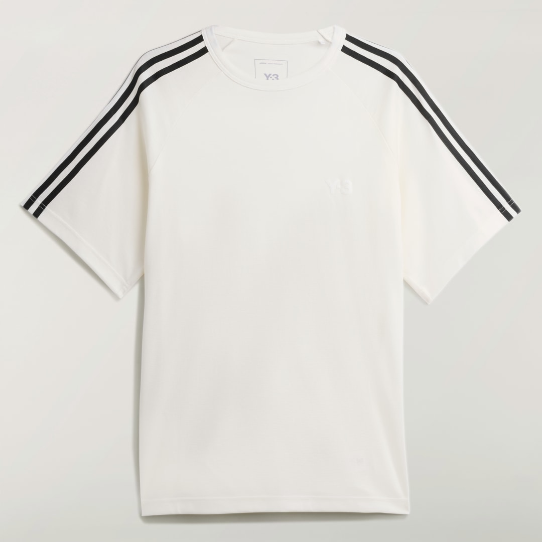Adidas Y-3 Short Sleeve 3-Stripes T-shirt