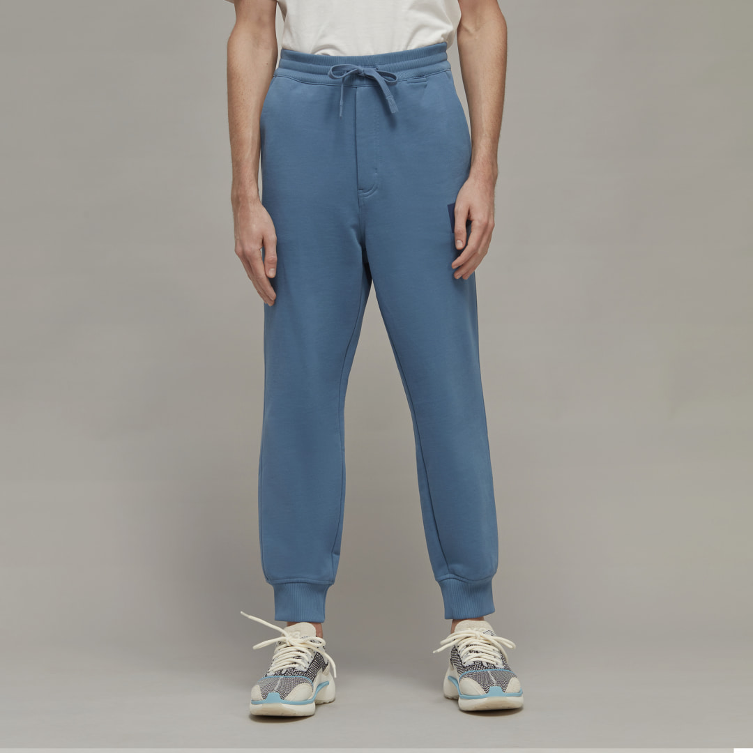 Pantalon à revers en molleton de coton bio Y-3