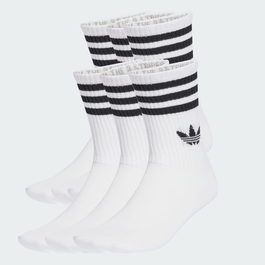 Adidas 3-Stripes Sokken 6 Paar