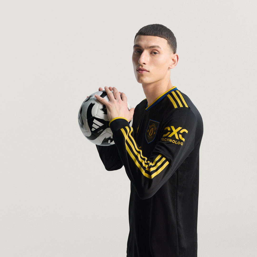 Adidas Manchester United 25 26 Authentiek Derde Shirt met Lange Mouwen