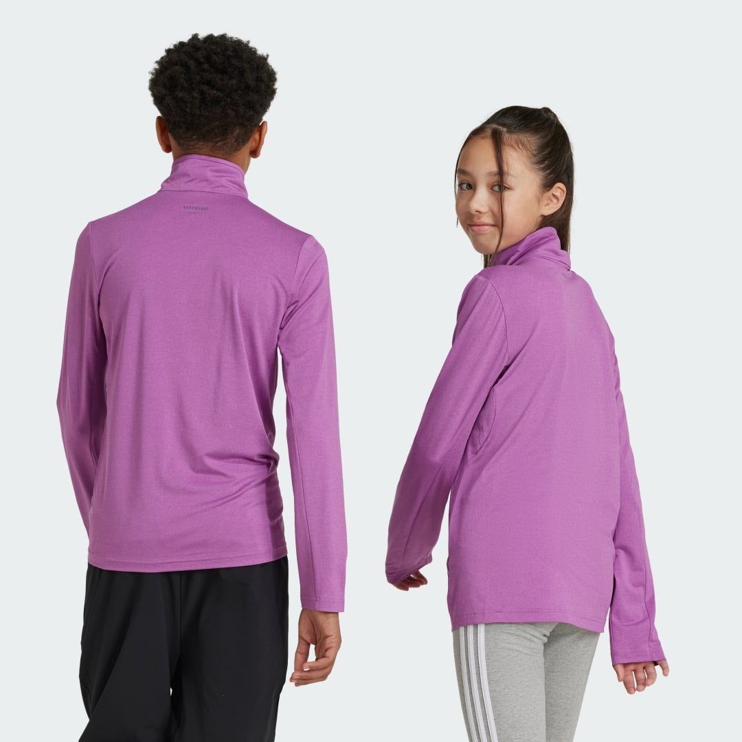 Thumbnail - Training AEROREADY Kids 1/2-Zip Longsleeve
