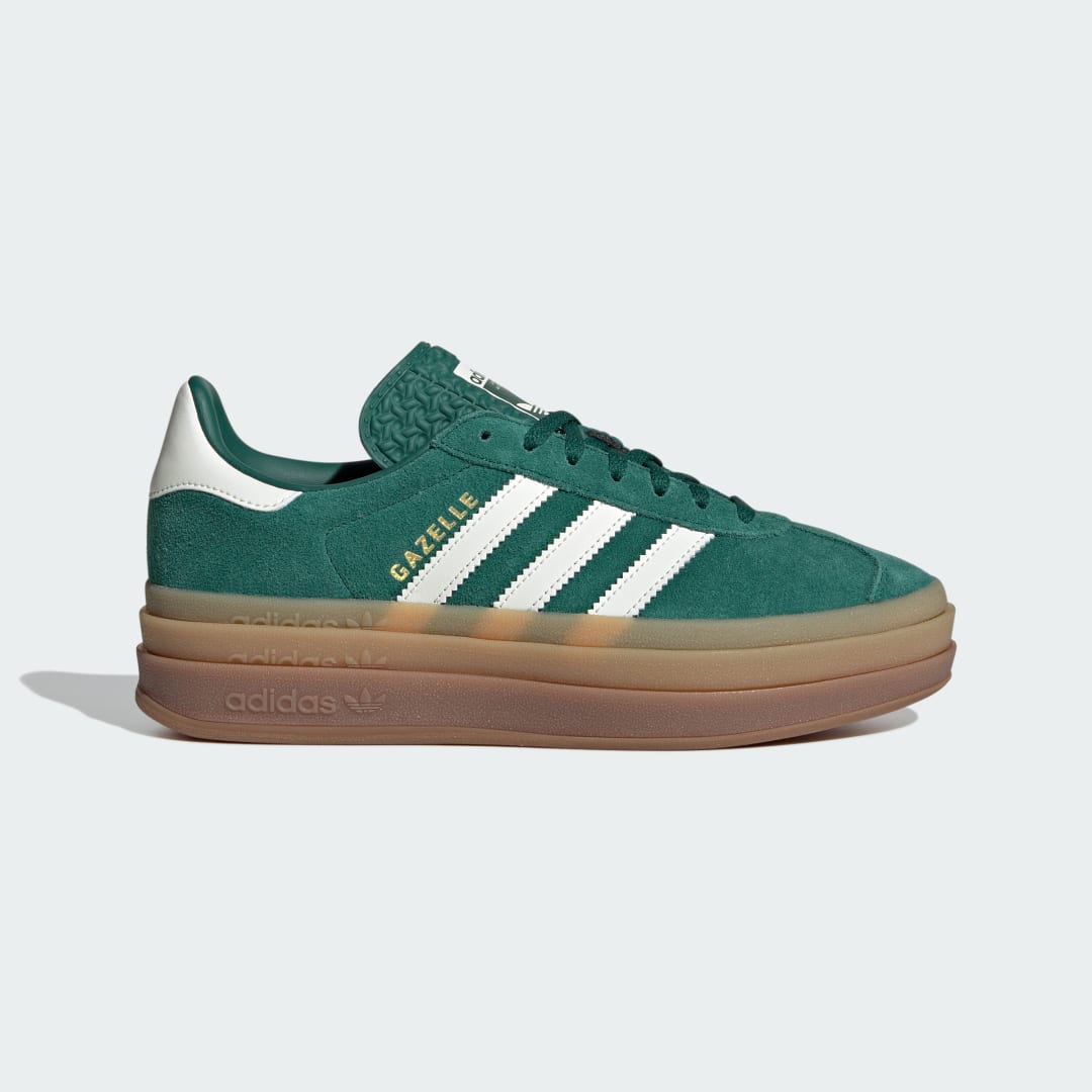 Adidas Gazelle sneaker Collegiate Green / Off White / Gold Metallic