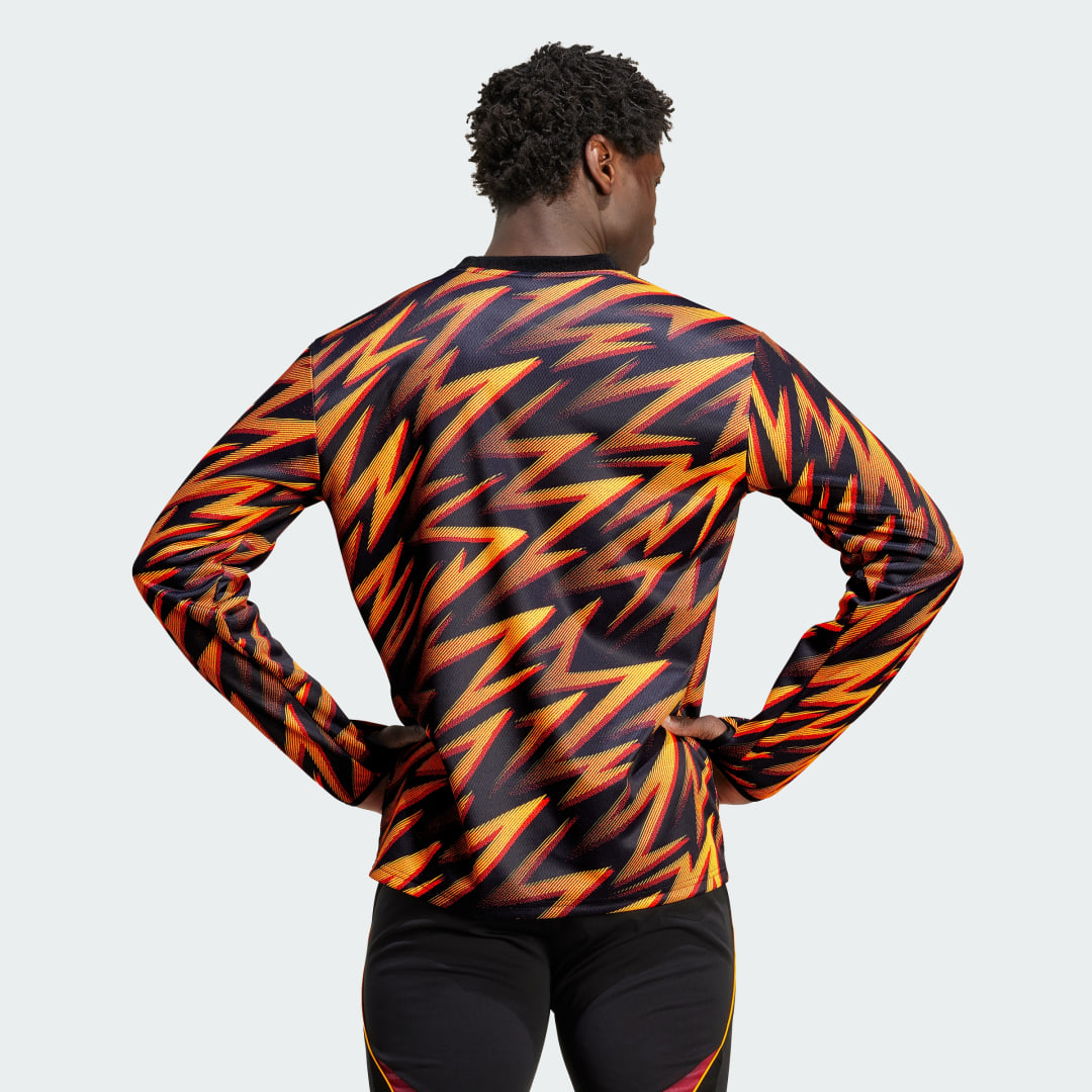 Adidas AS Roma 25 26 Pre-Match Warm Longsleeve